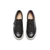 Clarks Кожаные уличные повседневные низкие кроссовки Женские кроссовки Черные 261764364