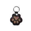 Creative Cat Claw Keychain Kitty Dogs Paw Pendant Exquisite Pet Hair Storage Bag  Hanging Accessory