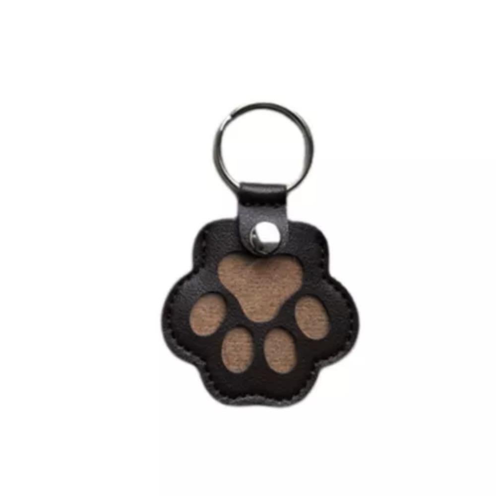 Creative Cat Claw Keychain Kitty Dogs Paw Pendant Exquisite Pet Hair Storage Bag  Hanging Accessory