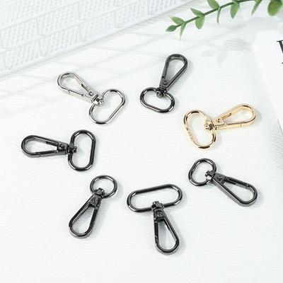 1 шт. Сумка для изготовления украшений Часть Аксессуары DIY Крючок для брелока Пряжки для ремешка сумки Карабин для ошейника Застежка-щелчок Застежка-карабин
