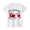 Smooth Operator Tractor Baby Valentines Day Shirts Construction Valentines Boy Short Sleeve Shirt Toddler Valentine Cute TShirt