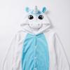 Piżama Onesie Kigurumi Kostium Przebranie Biały Jednorożec Dzieci 125-135Cm