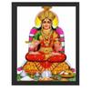 Hindu Religious Shiva and Maa Annapurna Devi Design Wall Art Painting Frame For Home Decoration And Gifting, Traditional Temple Artwork