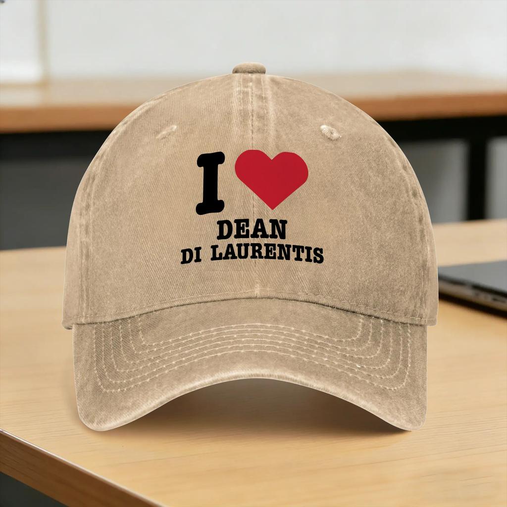 I Heart Dean Di Laurentis Off Campus Casual Baseball Cap For Unisex Summer Kpop Rock Trucker Hat Print High Quality Snapback Cap