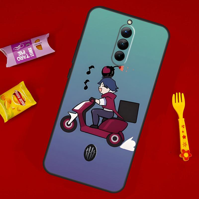 Чехол Himeko Kafka Honkai Star Rail Для ZTE Nubia Red Magic 8 Pro 8 Pro+ Задняя крышка Для Red Magic 6S 7S 6 7 Pro 5G 5S 6R