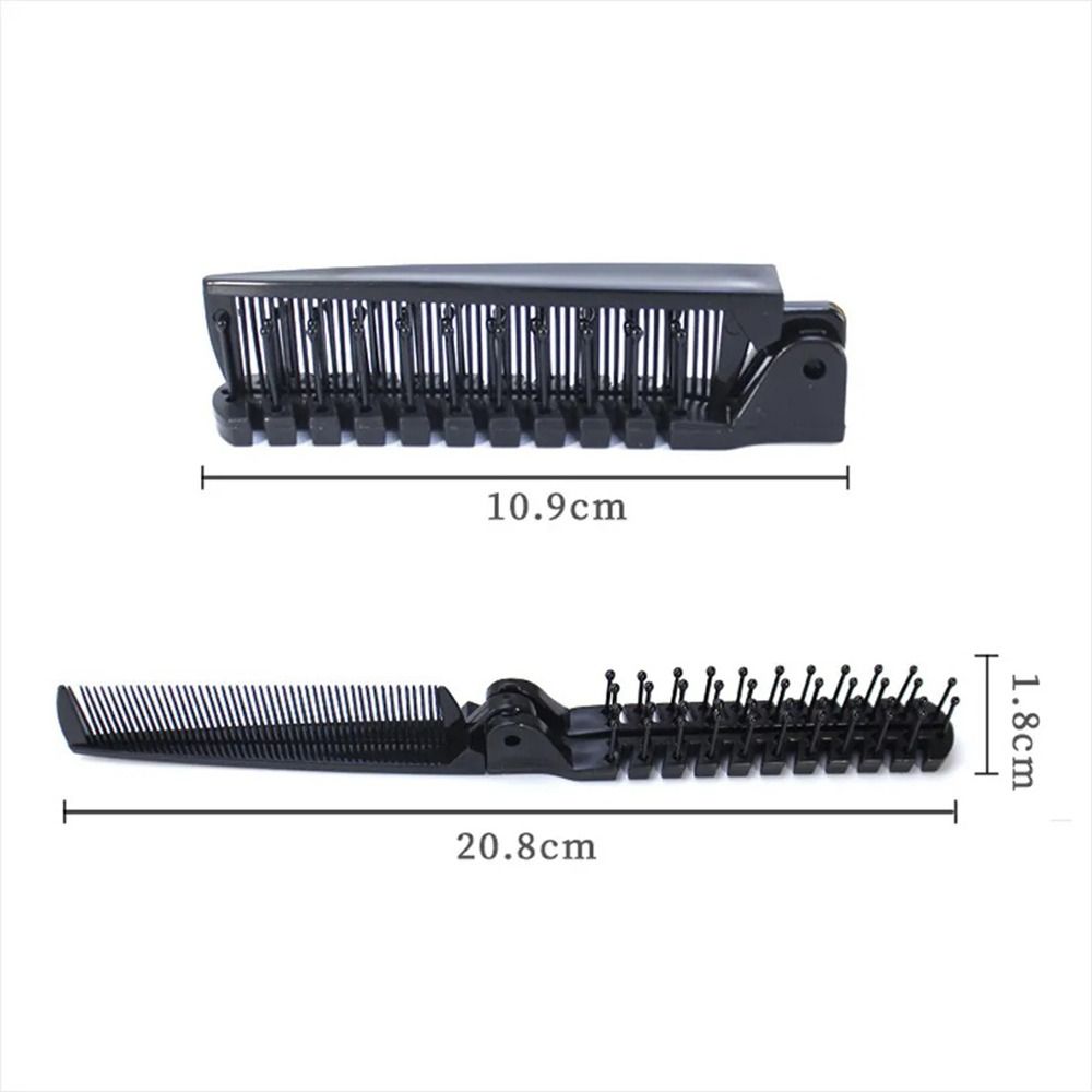 4 шт. складные карманные расчески с масляной головкой, парикмахерские расчески, портативные расчески для волос для мужчин и женщин