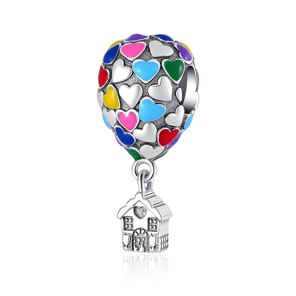 New 925 Silver Charms fit Bracelet For Women DIY Fashion Making Jewelry Fruit Robot Jigsaw Puzzle Dangle Beads
