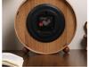 2026 Simple Retro Solid Wood Mantel Clock - High-End Tabletop Ornament for Living Room