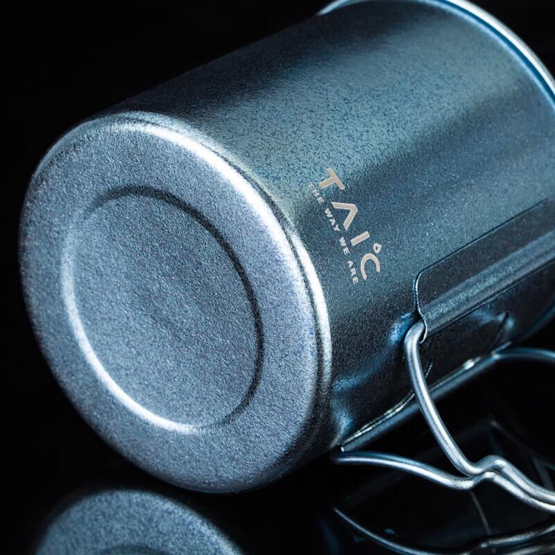 Универсальная кружка TAIC из чистого титана с крышкой