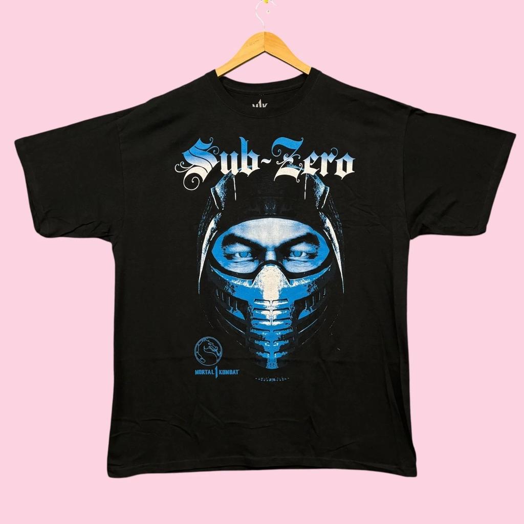 Mortal Kombat 1 Sub-Zero Flawless Victory Video Game Poster Tee XXL