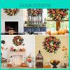 Festive Thanksgiving Day Christmas Wreath Ornament Home Decoration
