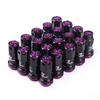 New R40 Style 44mm Wheel Nuts Steel M12x1.5/1.25 Racing Lug Nuts 20pcs Lock Racing Lug Nuts + 2 Set Security