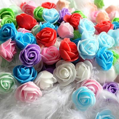 500шт ПЭ пена голова розы искусственный цветок для DIY медведь кукла свадебный дом декор