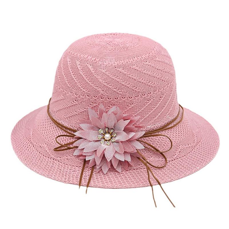 Женская соломенная шляпа от солнца, летняя шляпа с цветком для девушек, милые шляпы для женщин, пляжные кепки для женщин, панама для женщин, кепка от солнца