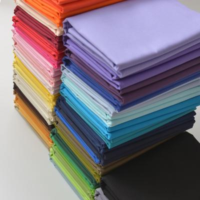 Широкая 140см Хлопковая Поплиновая Ткань Однотонная Белая Красная Черная для Швейных Принадлежностей Квилтинга Пэчворка ручной работы 100/300/500см