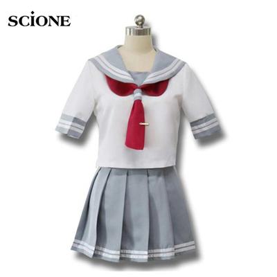 Костюм для косплея японского аниме Love Live Sunshine Takami Chika, униформа моряка для девочек, школьная форма Aqours