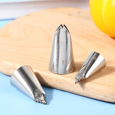 3 шт./набор 95#951#113# Листья насадки для глазури Подсолнух Кондитерские насадки для тортов Инструменты для украшения крема Десерты Декораторы