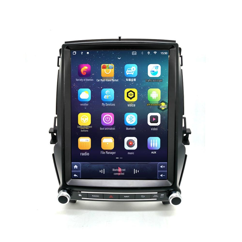 12,1-дюймовая система навигации и управления на Android с CarPlay для Ford Everest 2016-2021