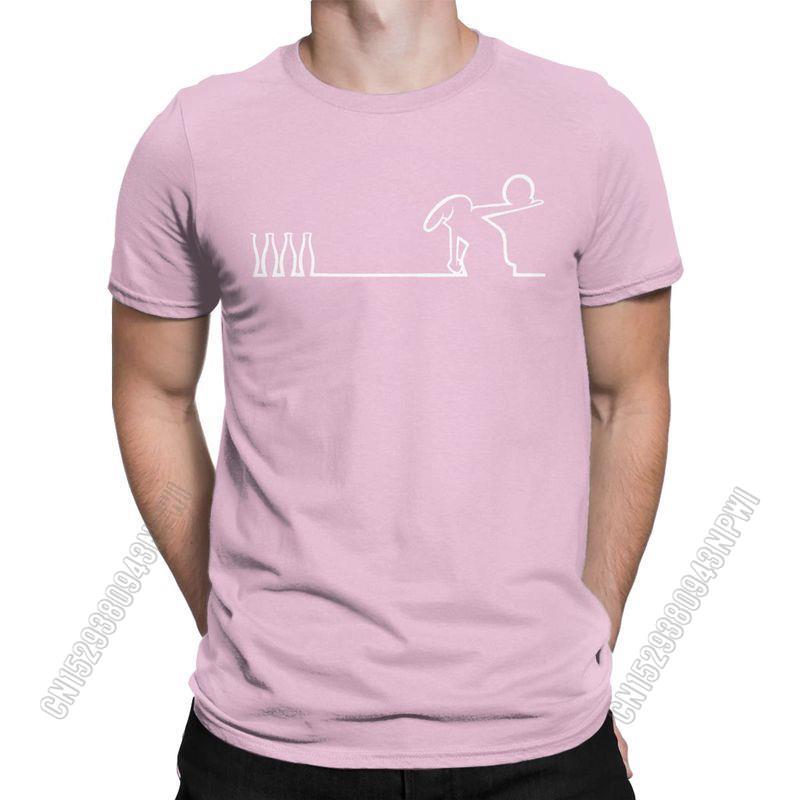 Футболка La Linea Bowling для унисекс Badum Linus Lineunisex Crazy из чистого хлопка с круглым вырезом August Clothing