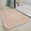 Нескользящий коврик для ванной комнаты Быстросохнущий Впитывающий коврик для ванной с резиновой подкладкой Тонкий
