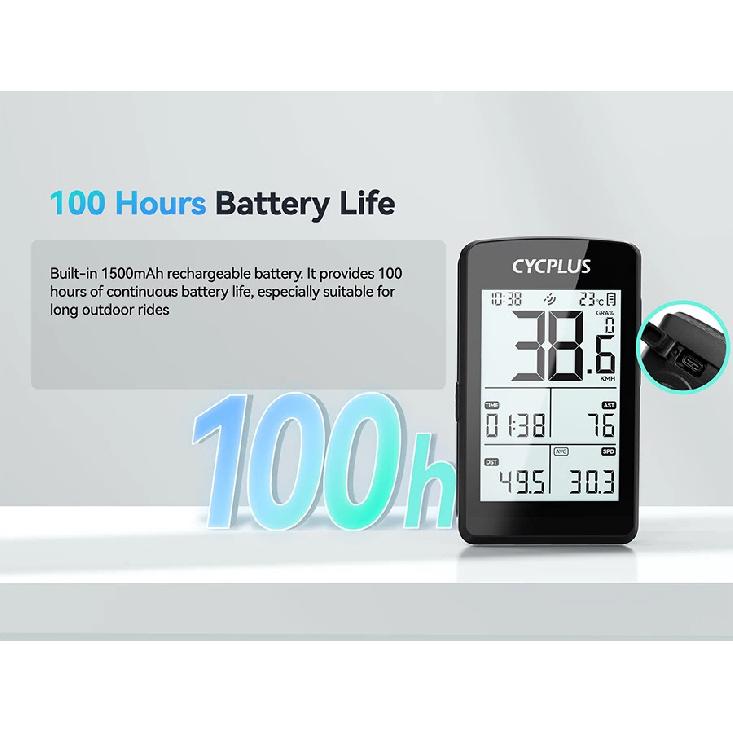 CYCPLUS M3 GPS Велокомпьютер Велоспорт Велосипедные Аксессуары Беспроводной ANT+ BLE 5.0 Водонепроницаемый Спидометр Велосипеды Езда Одометр