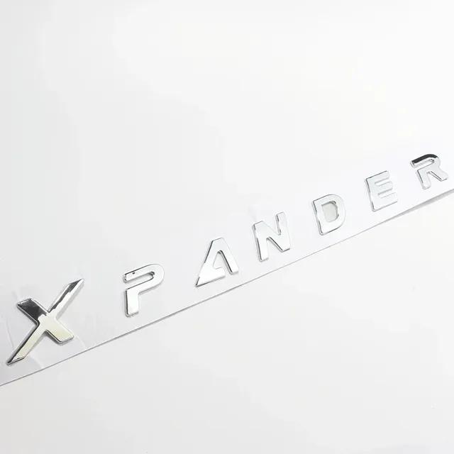 3D Raise ABS XPANDER Буквы Автомобиль Передний Капот Эмблема Значок Задний Багажник Наклейки Наклейки Аксессуары