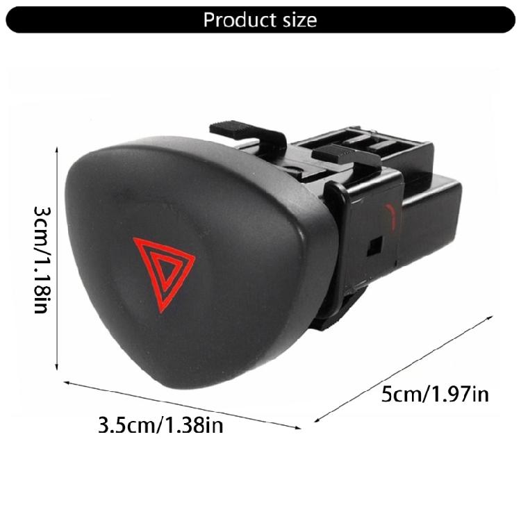 Запасной автомобильный аксессуар Кнопка переключателя аварийной сигнализации Кнопка переключателя аварийного освещения 8200060036 8200442723