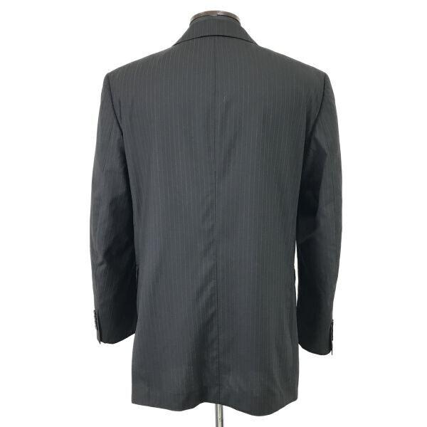 Made In Japan LORO PIANA/TETSU S.p.a Spring/Summer Tailored Jacket 48 M-L Men Charcoal Gray Half Lining(USED)