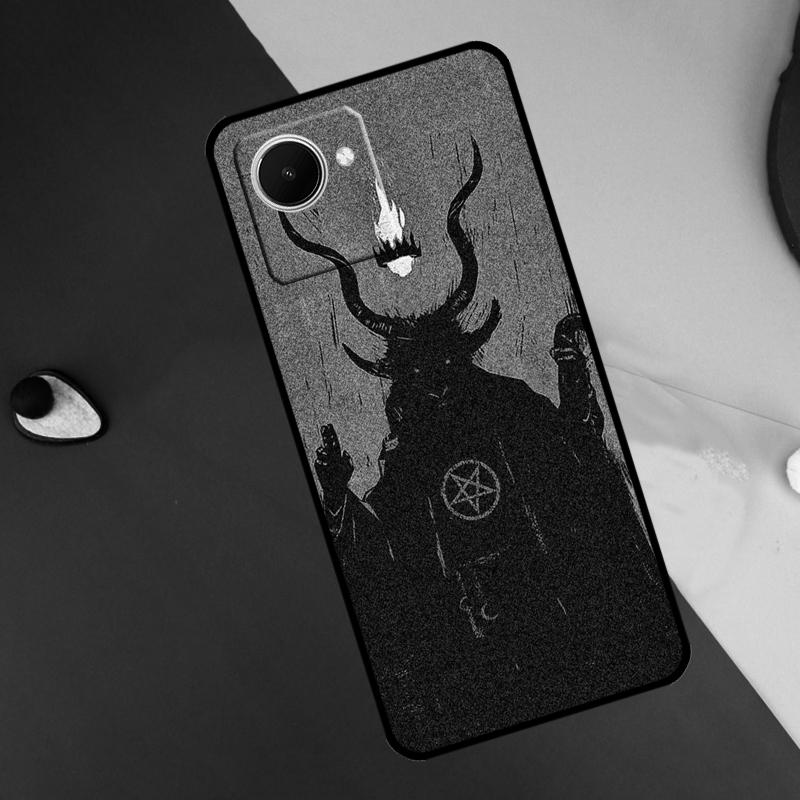 Чехол Devil Satan Dark Art для Realme 9 10 11 Pro Plus GT Neo 5 3 3T C11 C15 C25s C21Y C30 C31 C33 C35 C53 C55