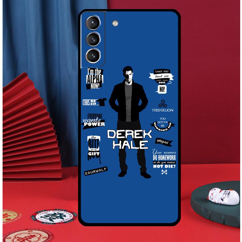 Чехол для телефона Teen Wolf Дерек Хейл для Samsung Galaxy S25 Ultra S9 S10 S20 S21 S22 Plus S23 FE S24 Ultra Задняя крышка