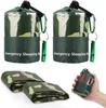 Emergency Sleeping Bag Waterproof Lightweight Thermal Bivy Bag Survival Blanket Portable Nylon Bag for Camping Hiking Outdoor