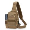 Men Chest Bag Tactical Sling Pack Multi-pocket Crossbody Bags with Bottle Pocket Outdoor Sport Shoulder Sack Hiking Camping Bags