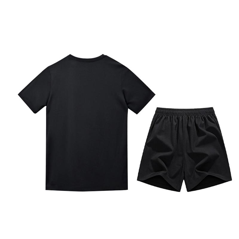 Li-Ning Дышащий Универсальный Легкий Повседневный Спортивный Костюм Мужской костюм ATSW811-2+LSKV409-2W