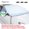 Car Front Windshield Cover Waterproof Covers Outdoor Glass Sunshield Exterior For Vehicles Half Awning Snow Rain Protection