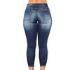 Women Hole Denim Pants  High Jeans Flares  Fashion Pants Trouser