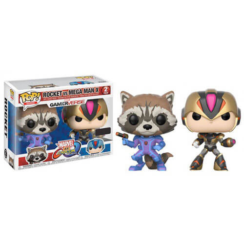 Marvel против Capcom Infinite Rocket против Mega Man X US Pop! 2 шт.