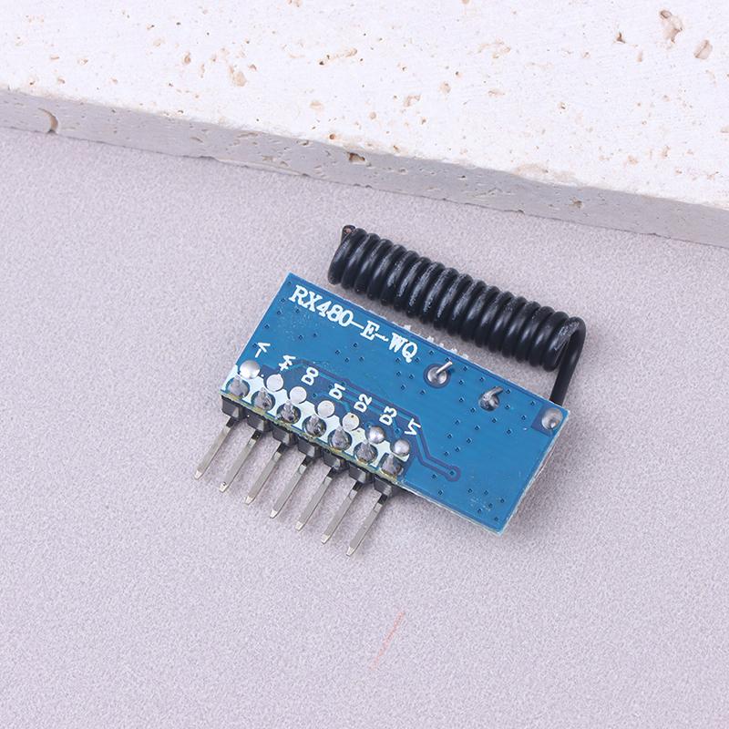 433Mhz Rf Receiver Learning Code Decoder Module 433 Mhz Wireless 4Ch Output