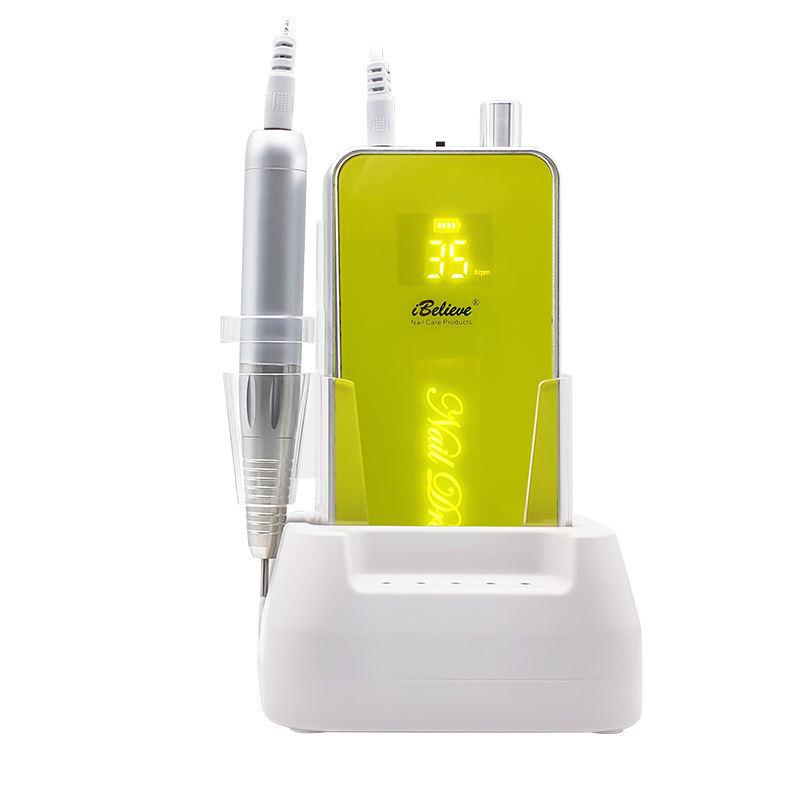 Полировщик ногтей на батарейках: Профессиональный электрический инструмент для удаления лака и мозолей, идеально подходит для маникюра.