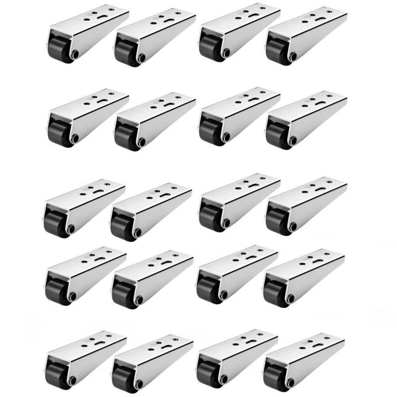 Вертикальный направляющий ролик для раздвижной двери, Легкий плавный направляющий ролик, Мини-бесшумный ролик для раздвижной двери, Одинарный ролик