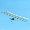 RC Model Boat Shaft Kit 4mm Left/ Right Flexible Axle+Drive Dog + Gasket+3 Blades Proprller + Prop Nut + Brass Tube For RC Boat
