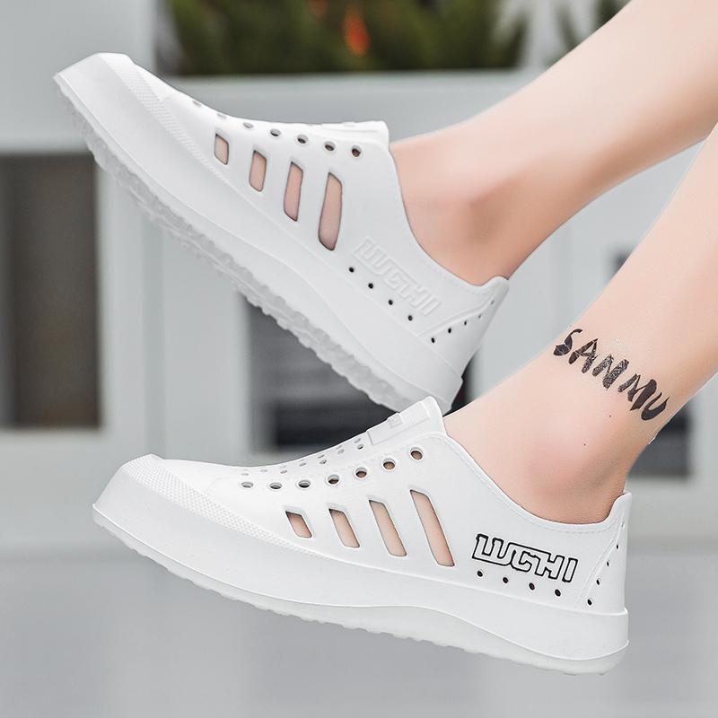 2024 Мужская и женская дышащая обувь, новые лоферы, универсальная модная пляжная обувь, уличная обувь