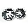 DAYB7 for Skoda 80/90mm 3D ABS Car Front Grille Trunk Logo Sticker Octavia 2 3 A5 A7 Kodiaq Fabia Rapid 3 Karoq Superb VRS Accessories