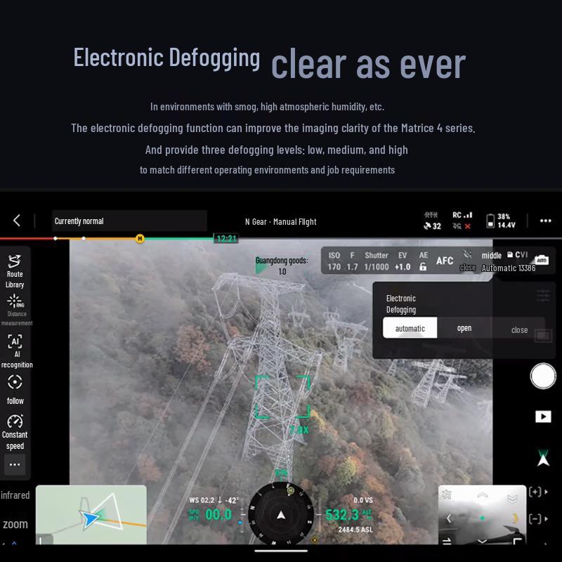 DJI Matrice 4T Enterprise AI Drone (CN version)