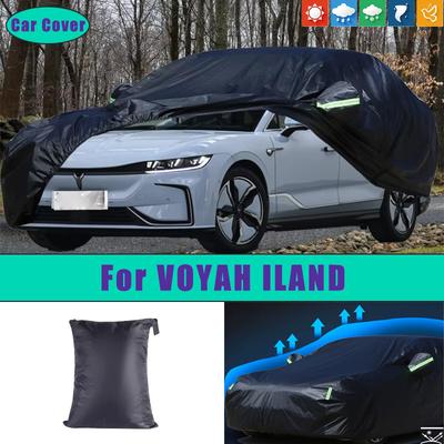 Для VOYAH ILAND Автомобильные Полные Внешние Чехлы Уличные Водонепроницаемые Пылезащитные Защита от Солнца Дождя Снега Внешние Автоаксессуары