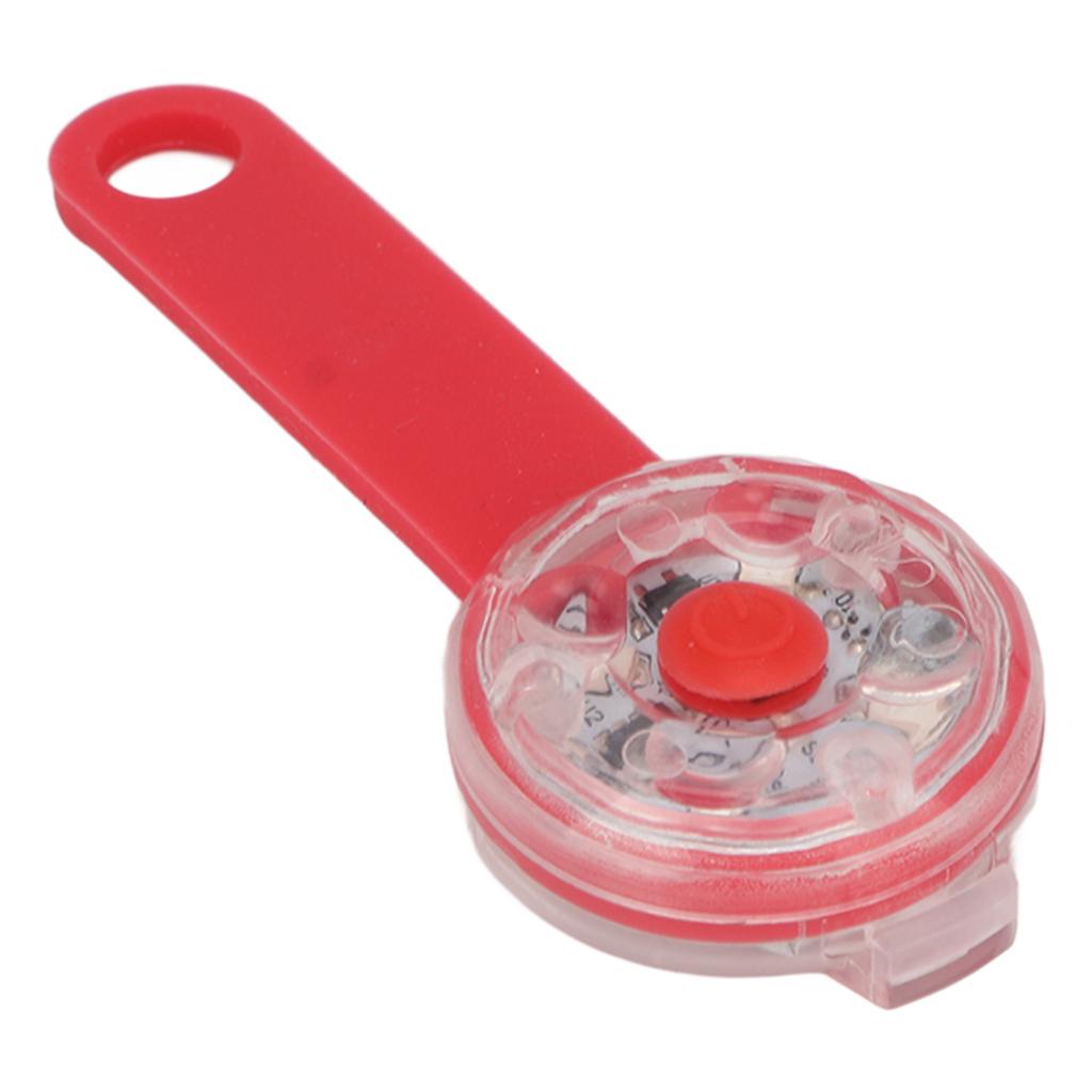 LED Dog Light Pendant USB Rechargeable IPX7 Waterproof 3 Light Modes Dog Collar Light for Pet Bag Bike