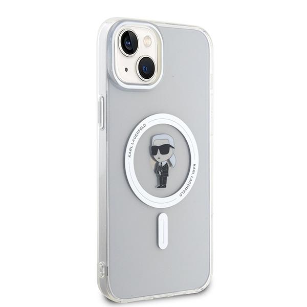 Etui do iPhone 15 Plus Karl Lagerfeld MagSafe Przezroczyste