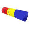 Kids Play Tunnel Folding Polyester Cloth Baby Crawling Training Equipment for Home Outdoor Red