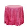 Сплошная цветная скатерть с блестками в скандинавском стиле, свадебное украшение для отеля, банкета, коктейльная круглая скатерть, художественная ткань