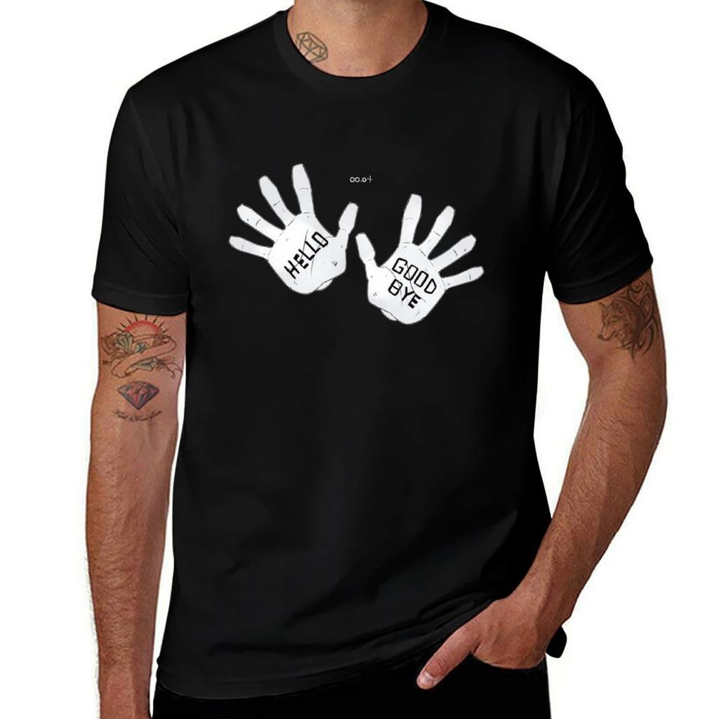 Umbrella Academy Klaus Hands Tshirt Big Size Short Sleeve Tee For Unisex