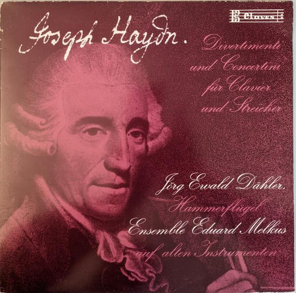 Виниловая пластинка JOSEPH HAYDN JRG EWALD DHLER EN Дивертисменты и концертино для клавесина D8202 Клавесин 1986 Швейцария Классика Б/у